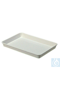 Instrument tray 550 x 340 x 50 mm white polystyrene, suitable for food  Instrument tray 550 x 340...